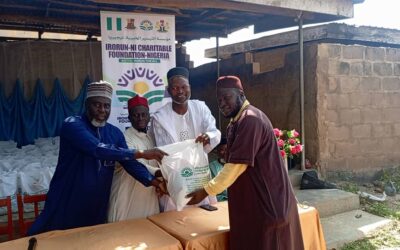 Food distribution to households in oyo